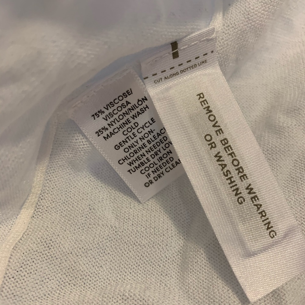 NWOT! Loft white cardigan - Picture 6 of 8
